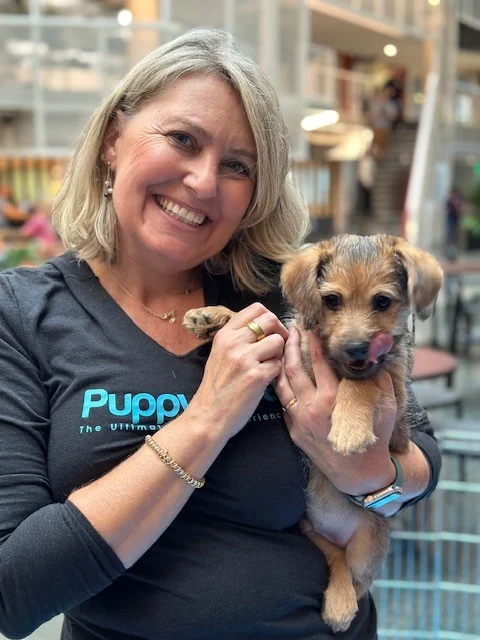 Puppy coach shelley shows how easy renting puppies is with puppy love™