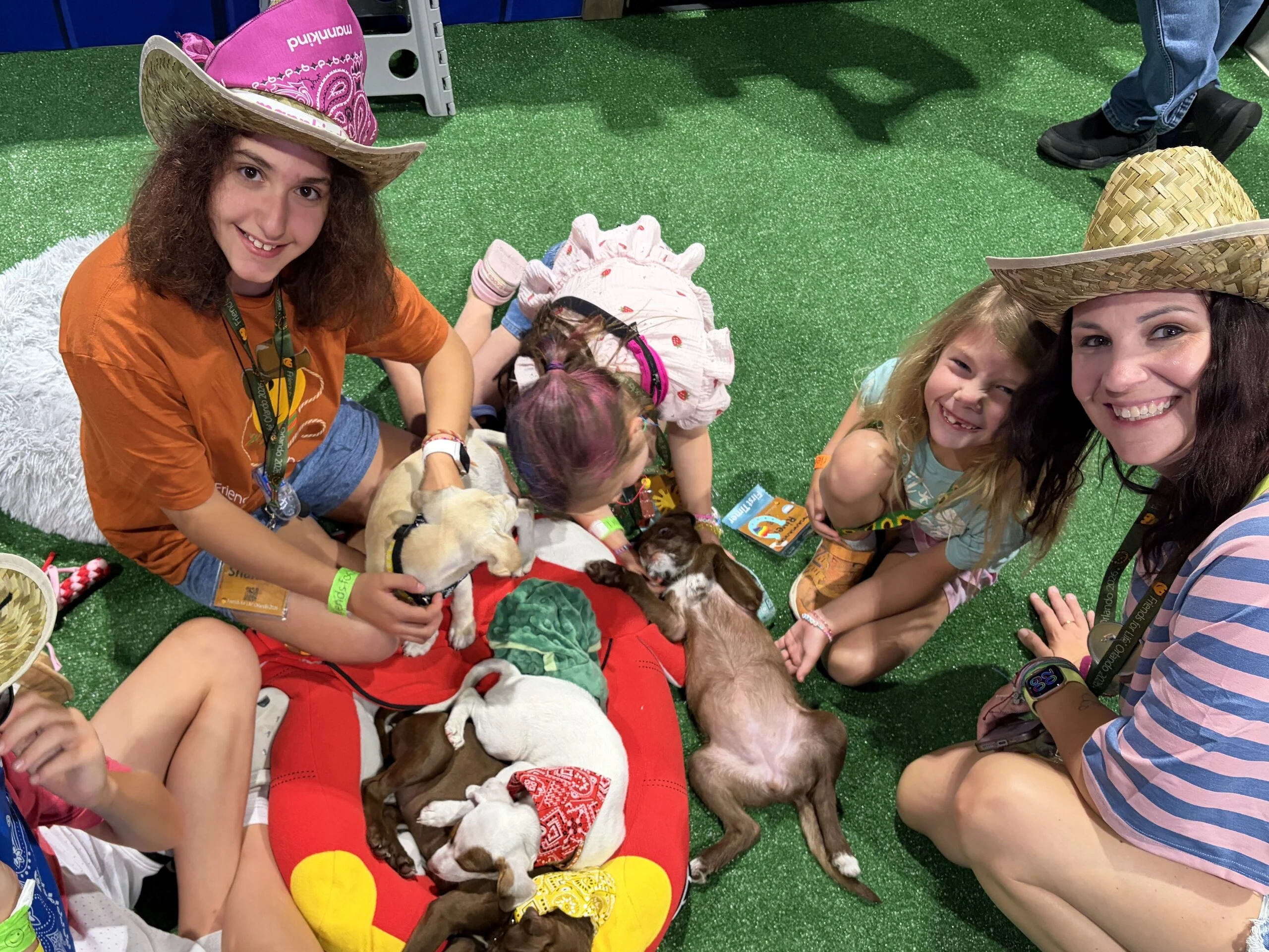 Puppy love rides into the wild west at friends for life conference 2026 3