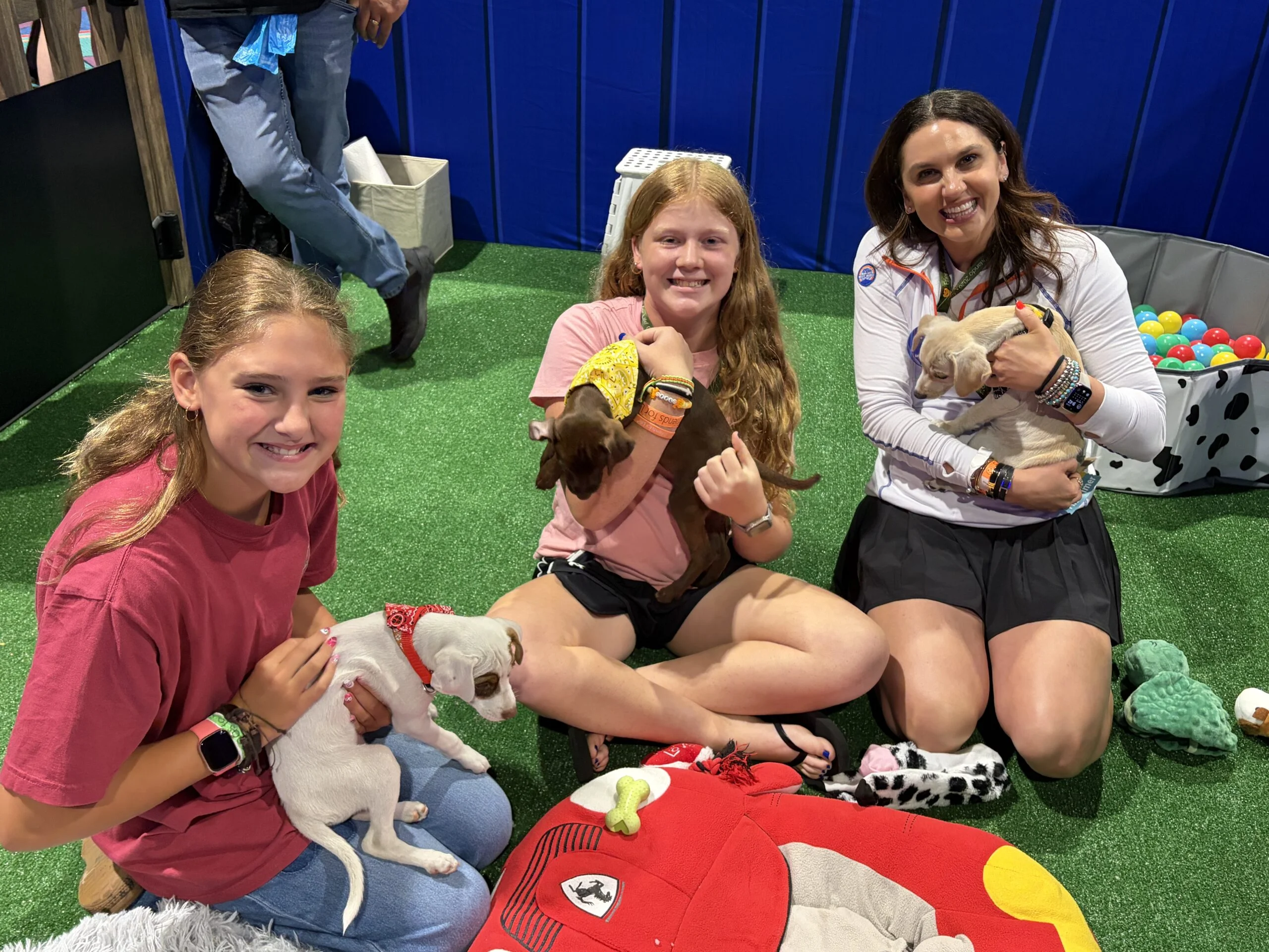 Puppy love rides into the wild west at friends for life conference 2026 1