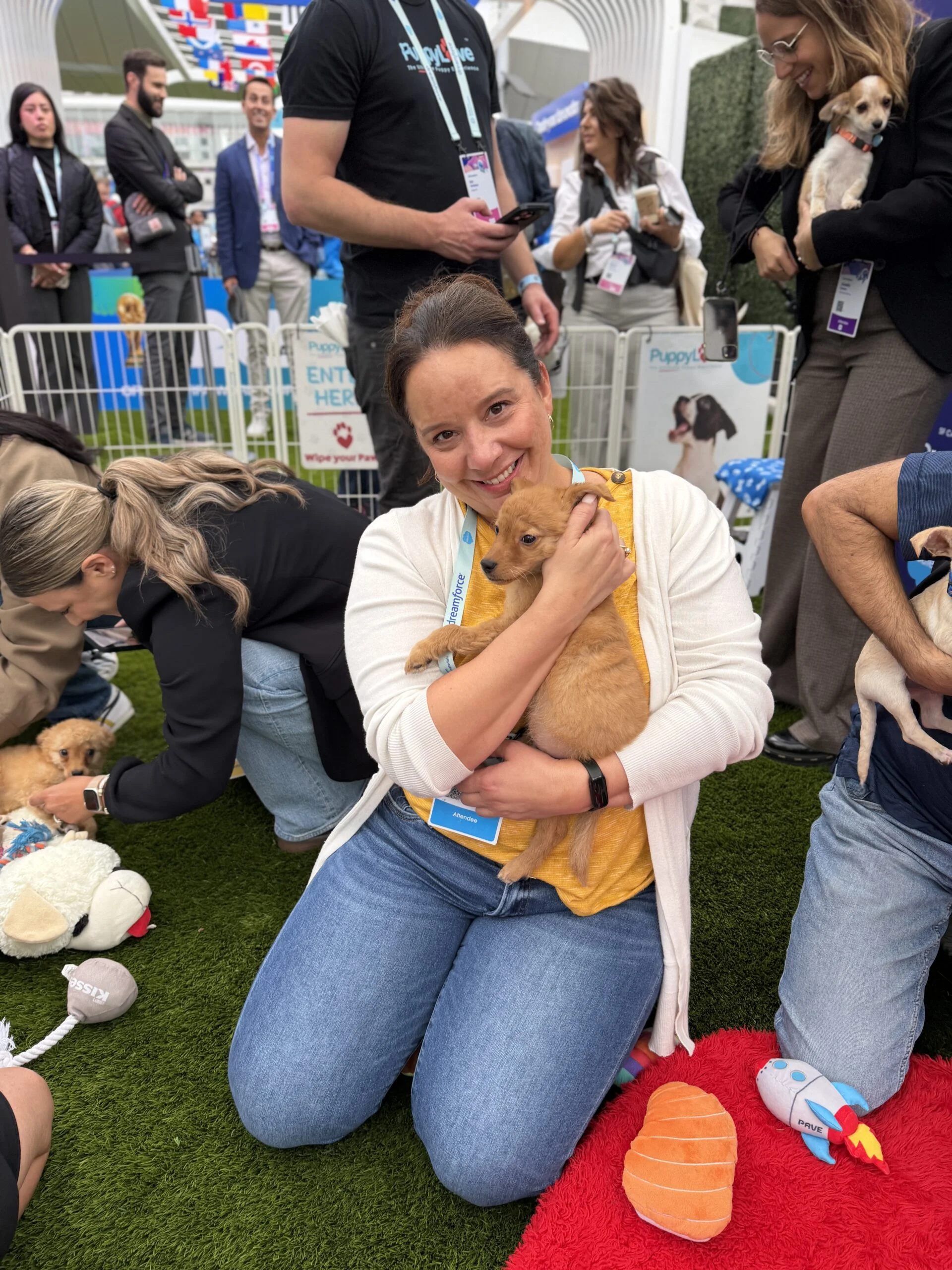 Puppy love brings joy to the final day of dreamforce 2026 8