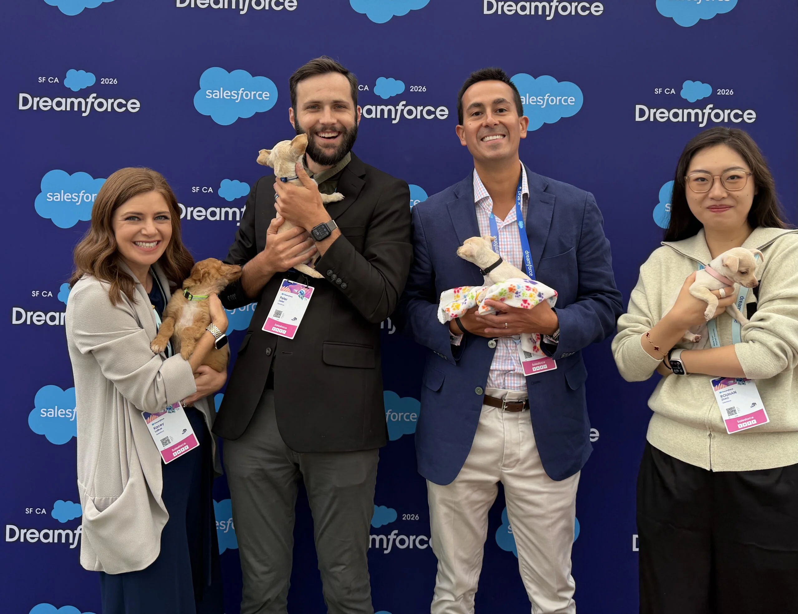 Puppy love brings joy to the final day of dreamforce 2026 9