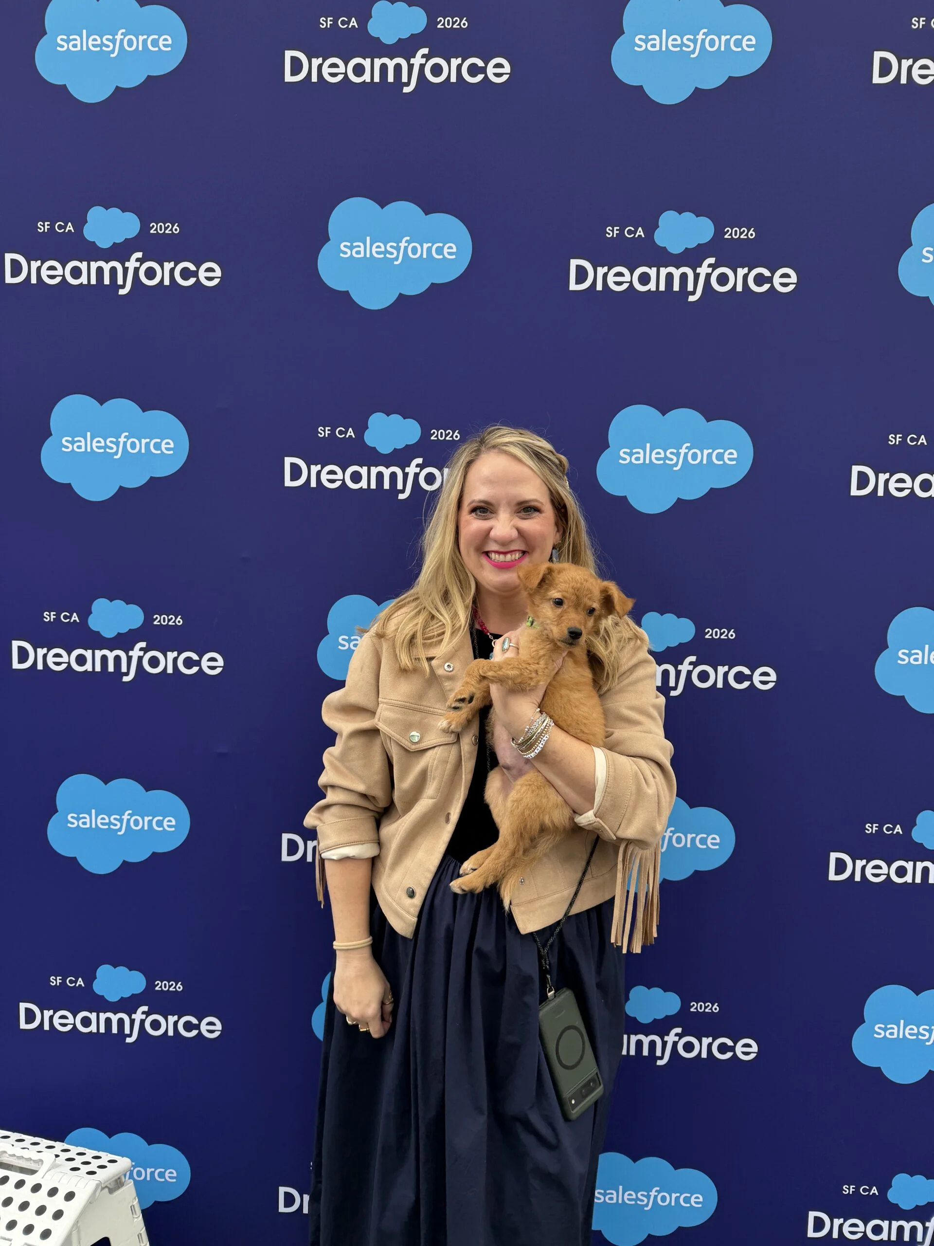 Puppy love brings joy to the final day of dreamforce 2026 12